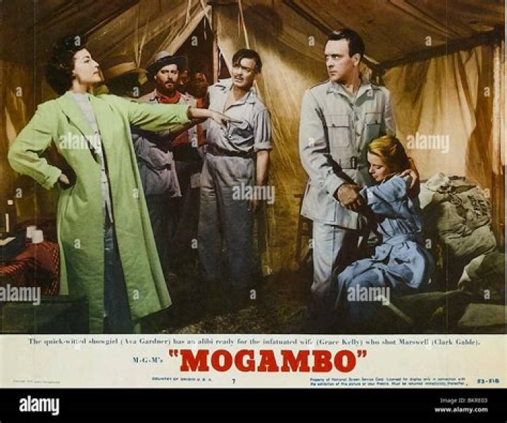 Actress Gardner of Mogambo