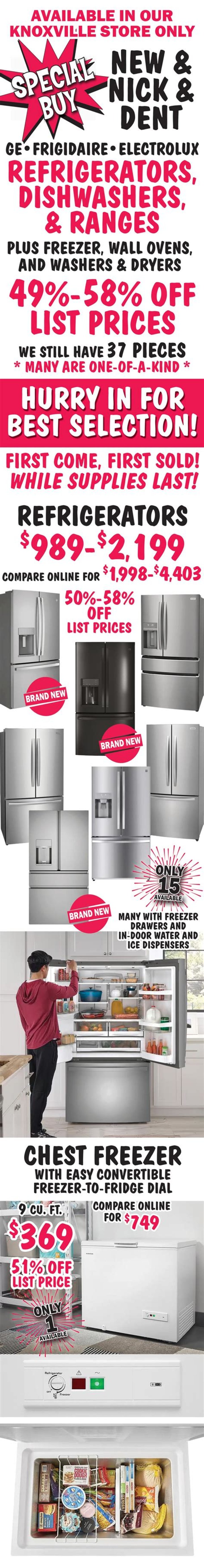 Brand of many dishwashers and refrigerators
