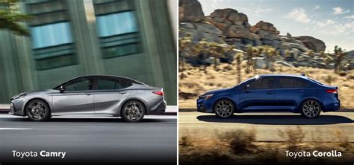 Camry or Corolla for example