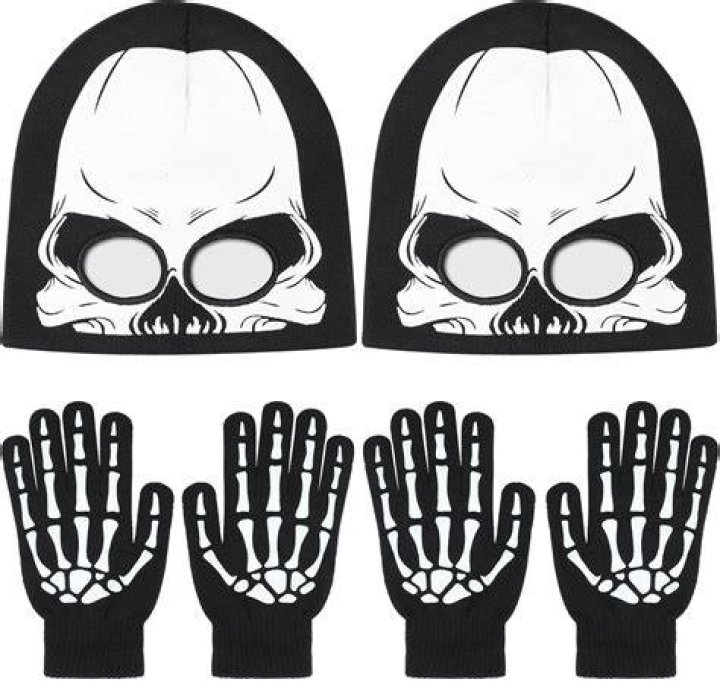 Costume accessories with eyeholes