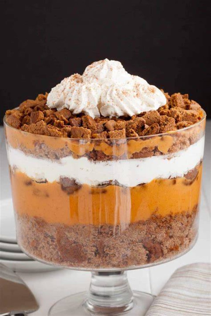 Crusty pumpkin dessert