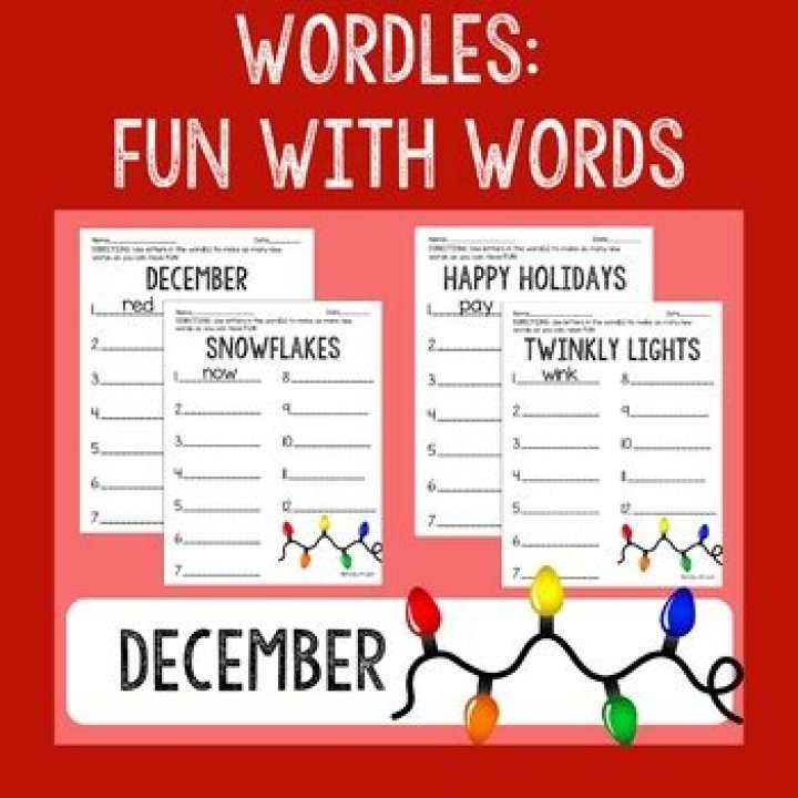 Discover The Festive Fun: Holiday Wordles To Brighten Your Season