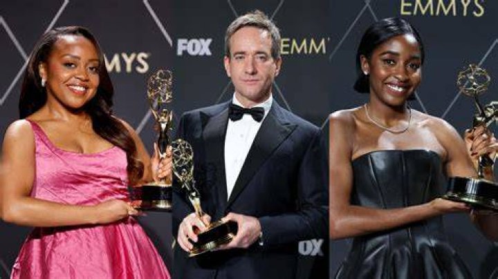 Emmy winner for Pose who plays the fairy godparent in the upcoming movie Cinderella: 2 wds.