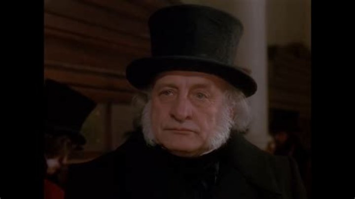 Grouchy comment from Scrooge