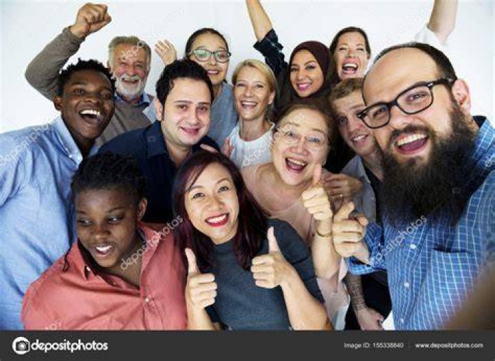 Group of 12 people in a trial