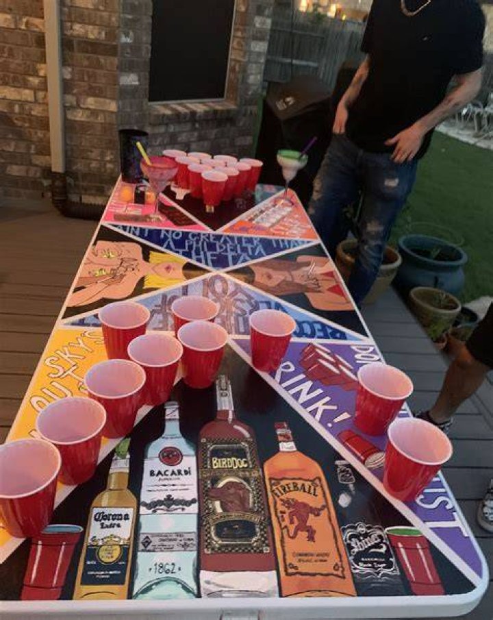 Guzzle like beer at a frat party