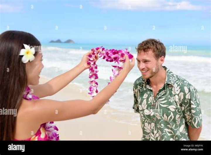 Hawaiian welcome garland