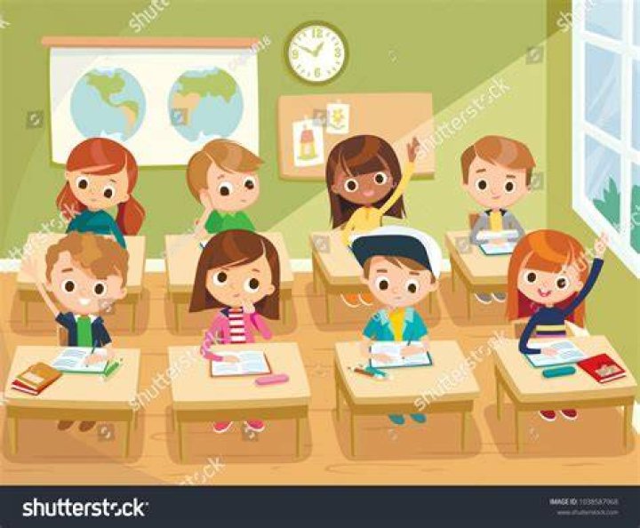 Kid in a classroom