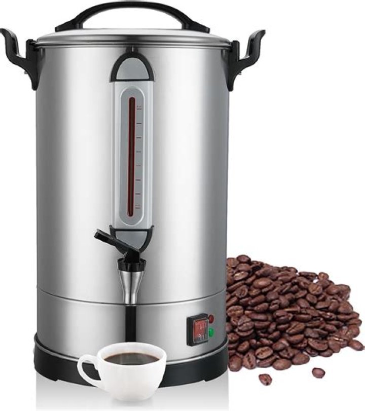 Large dispenser of coffee