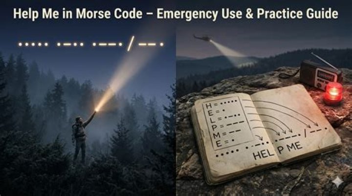 Letters used to signal an emergency in Morse code