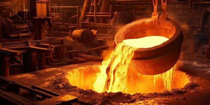 Metallic element that's melted down at steel mills