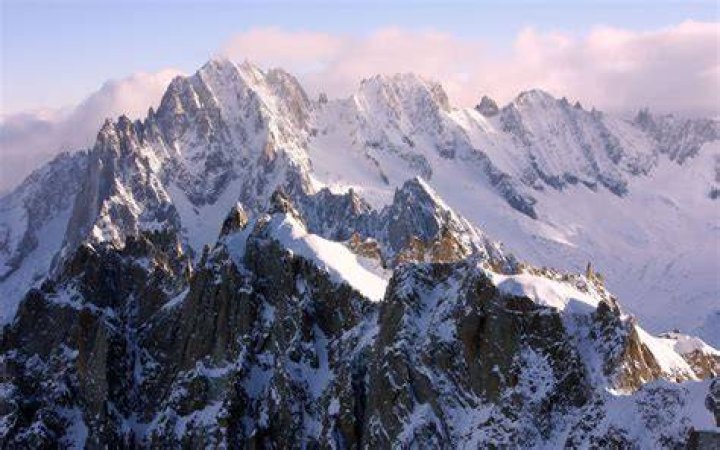 Mountain like France's Mont Blanc