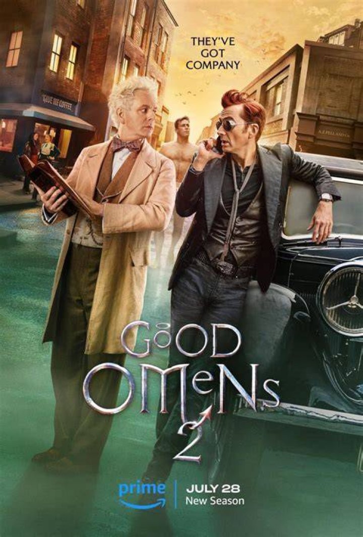 ___ Omens 2019 Amazon Prime Video fantasy series featuring Jon Hamm