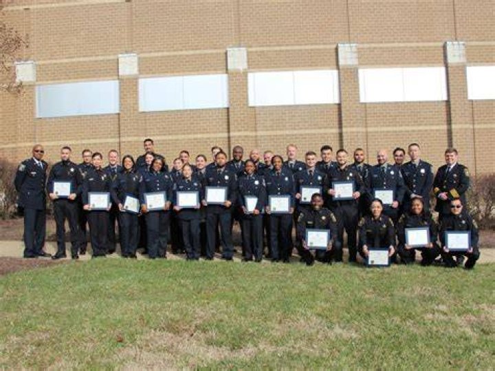 Person who may have graduated from a police academy