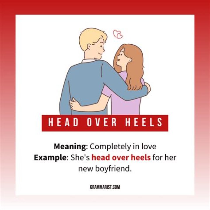 Phrase like head over heels