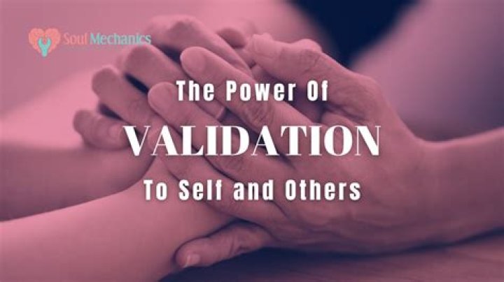 Requiring a lot of personal validation