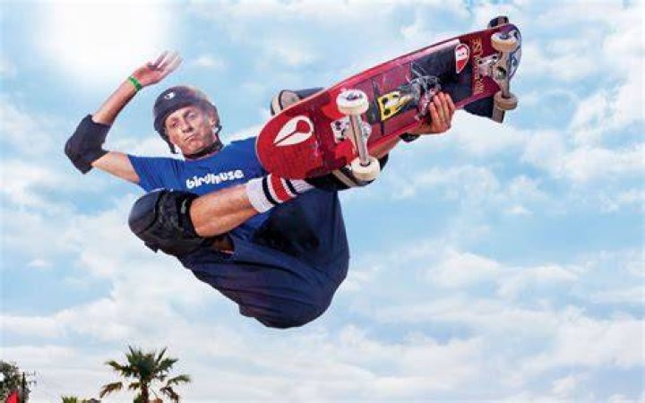 Skateboarder Tony whose nickname is Birdman