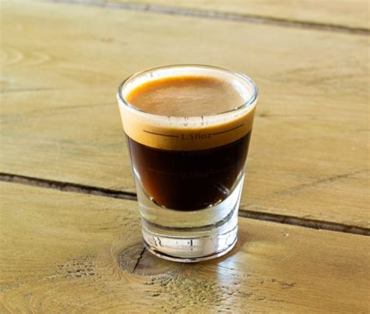 Slowly drink an espresso say