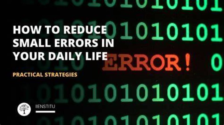 Small errors