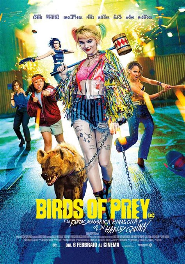 Star of the 2020 film Birds of Prey: 2 wds.