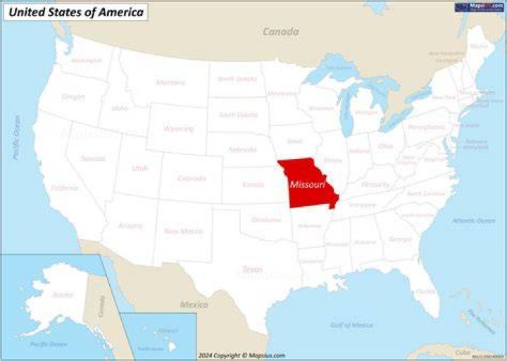 State that's north of Missouri