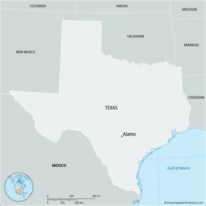 State where the Alamo is