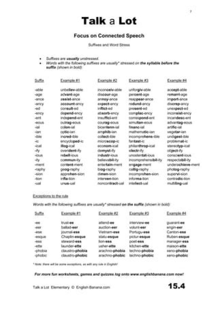 Suffix for absorb or insist