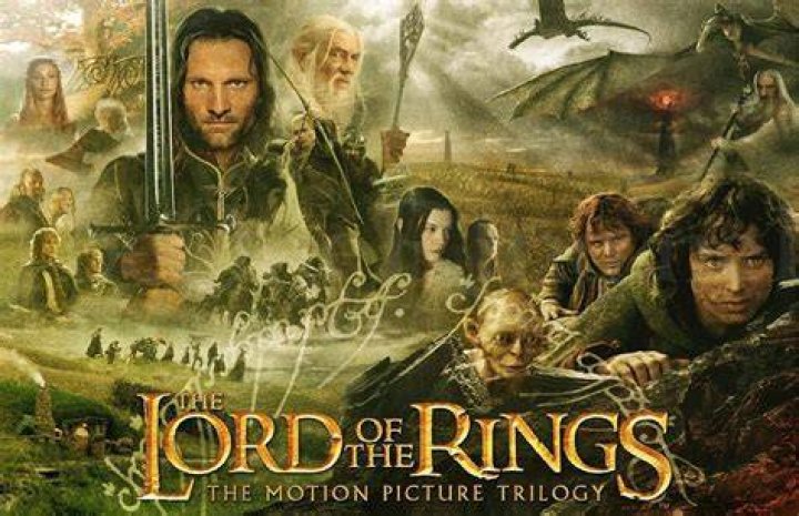 The ___ of the Rings movie series that features dragons