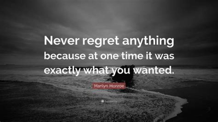 Understanding Regrets In Relationships: Quotes That Speak Volumes