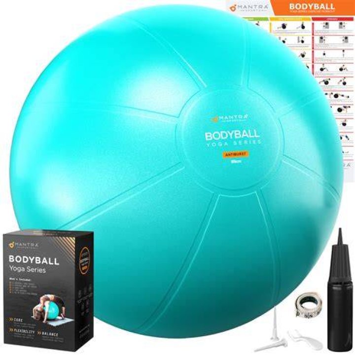 What's inside a yoga ball